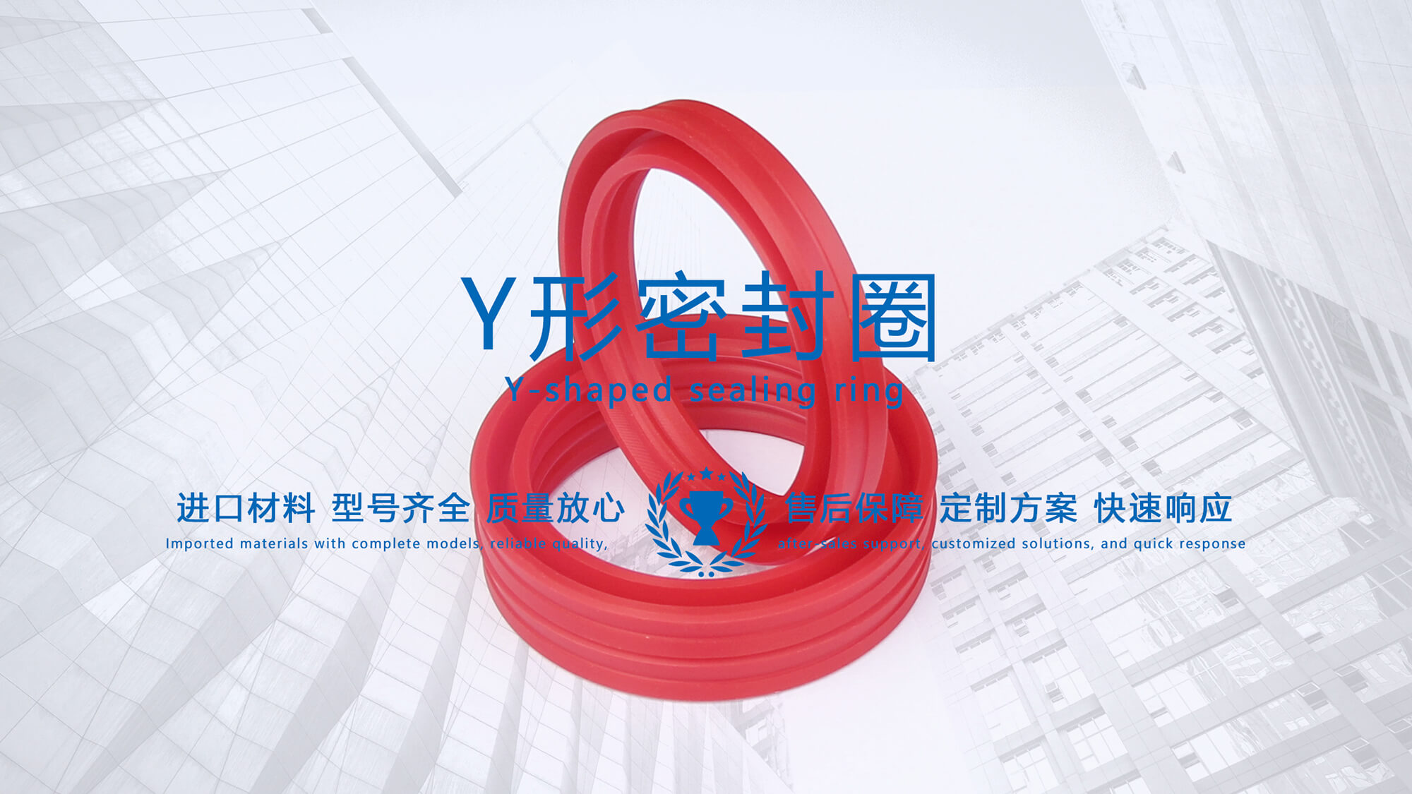 y型密封圈（又Y形密封圈，Y形圈，Y型圖或唇形密封圈，密封件油封膜片） (1)